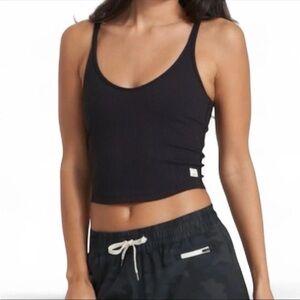 Vuori Black Tank Top